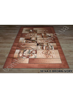 Ковер Tutku 5014a brown-ivory
